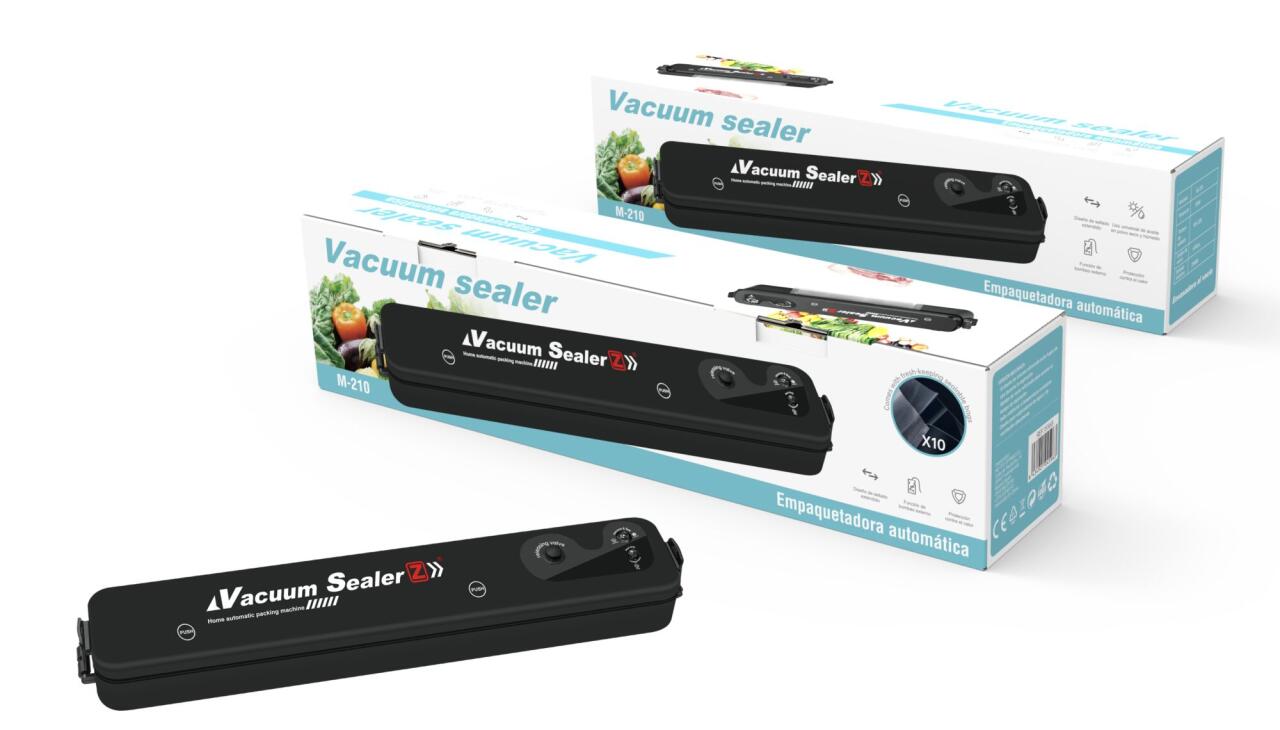 Empaquetadora Automática al Vacío – Conservación Inteligente con 10 Bolsas Incluidas