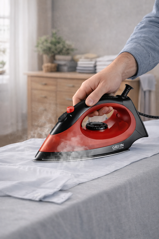 Plancha de Vapor 90ml 2000W – Potencia Profesional para un Planchado Rápido y Eficiente