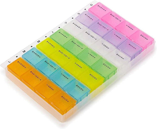 Pastillero semanal 4 tomas